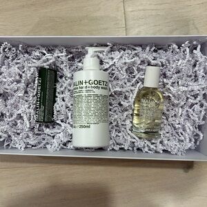 NWOT Malin + Goetz Women's Cannabis Bath & Body Set